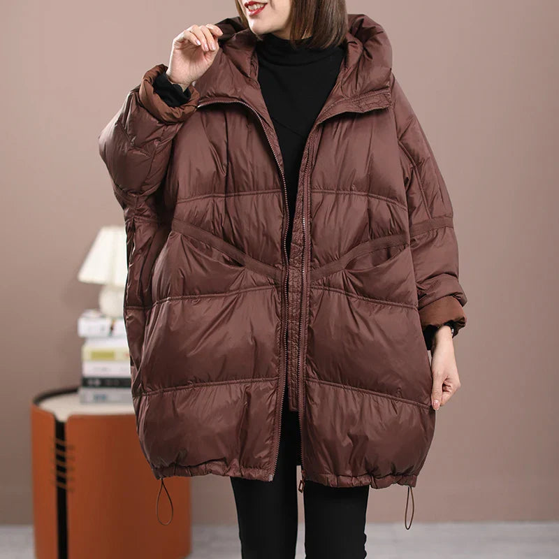 Lagabogy 2024 New Winter Women White Duck Down