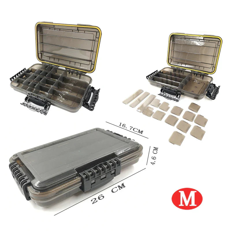 Large-capacity Waterproof Fishing Tackle Box Fishing Accessories Tool