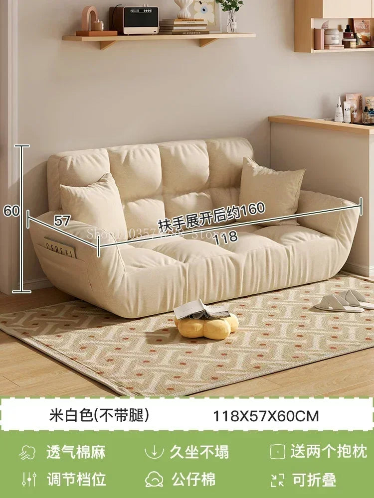 Lazy Couch Sofa Futon Nordic Bedroom Children Recliner
