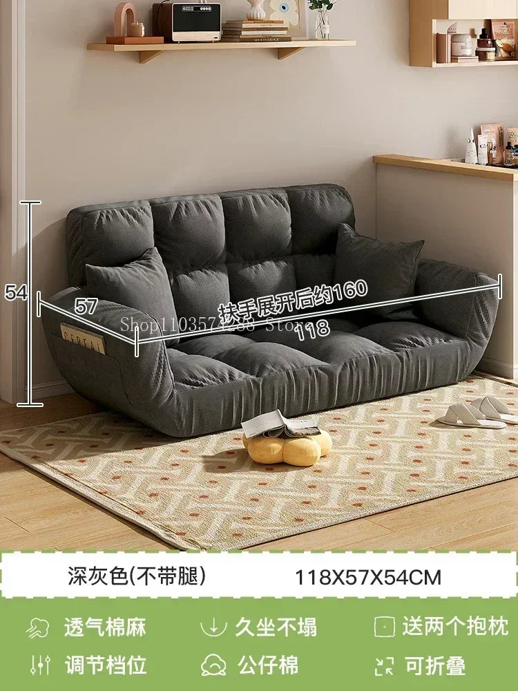 Lazy Couch Sofa Futon Nordic Bedroom Children Recliner