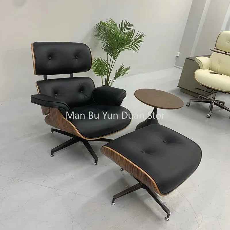 Leather Original Chair Sofa Simple Designer Luxury Lounge