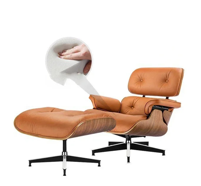 Leather Original Chair Sofa Simple Designer Luxury Lounge