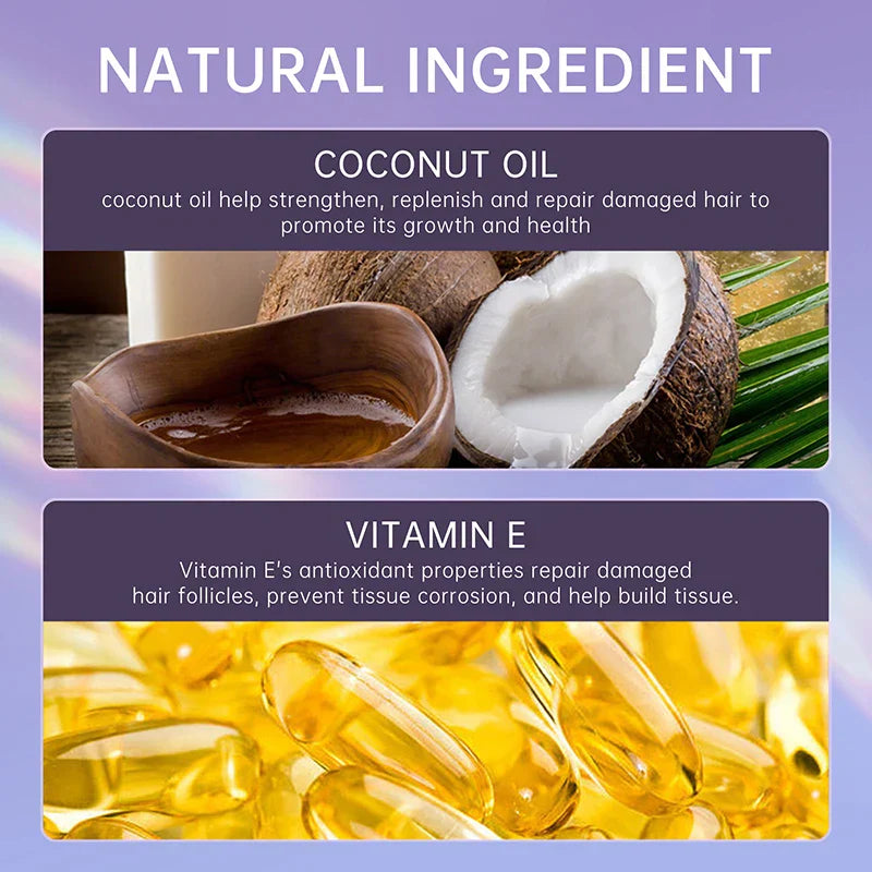 Leave-in Conditioner Spray Coconut Oil Smoothing Frizz After-Shampoo