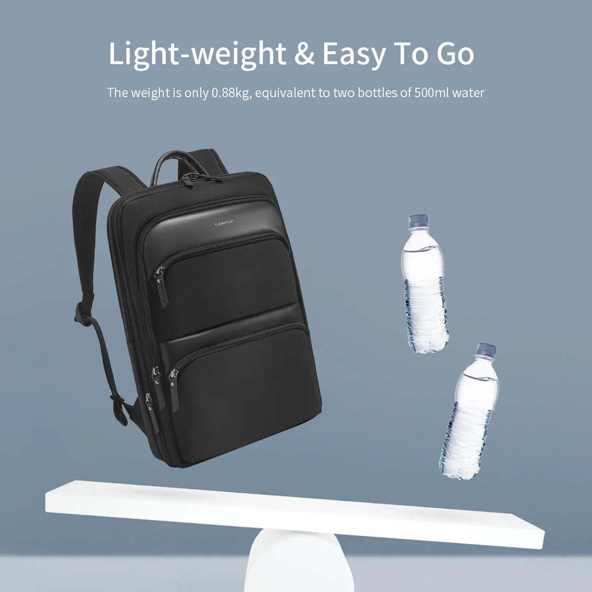 Lifetime Warranty Expandable Backpack Men Korean Thin Bags