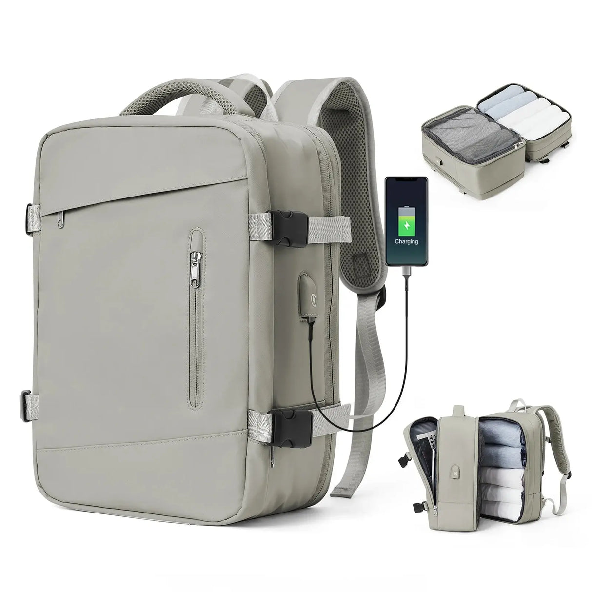 Likros Travel Backpack Cabin Bag 40x20x25 Ryanair Flight