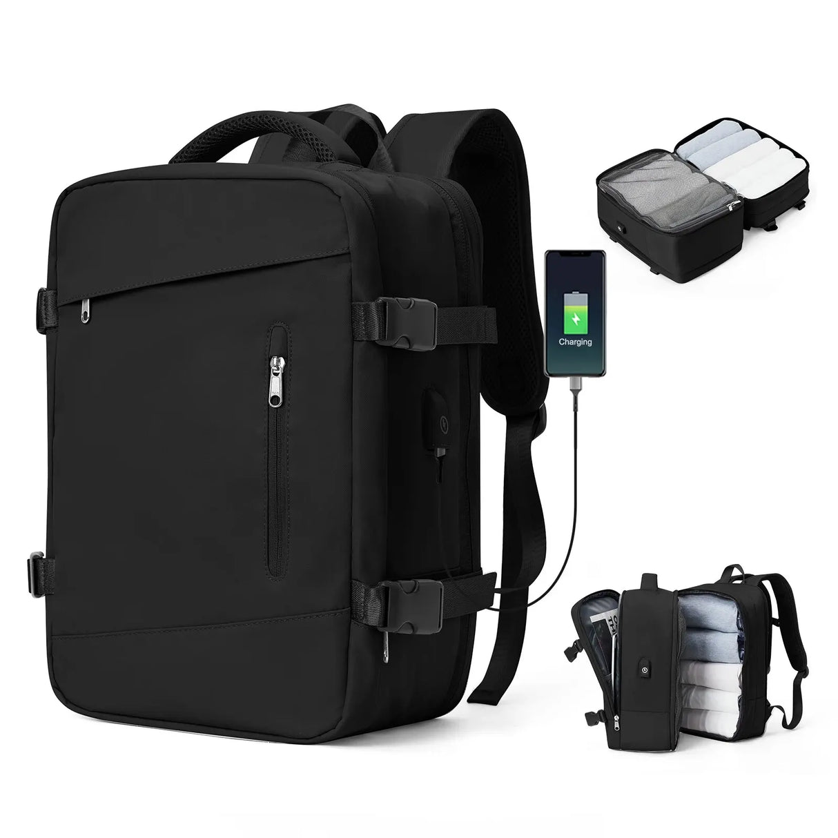 Likros Travel Backpack Cabin Bag 40x20x25 Ryanair Flight