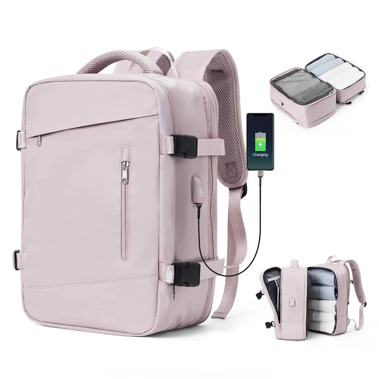 Likros Travel Backpack Cabin Bag 40x20x25 Ryanair Flight