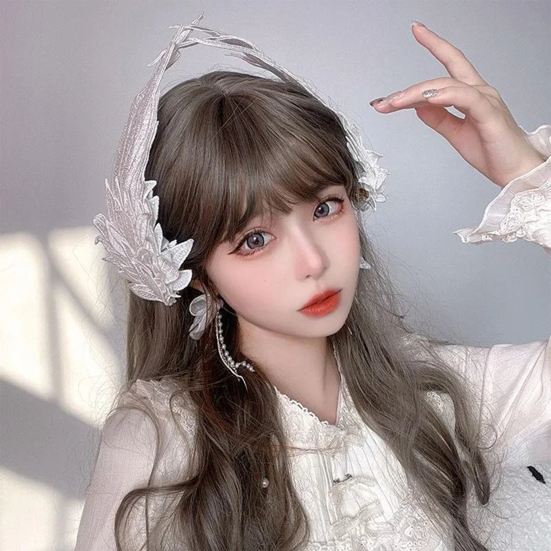 Lolita Barrette Angel Wing Hair Clips Angel Wing