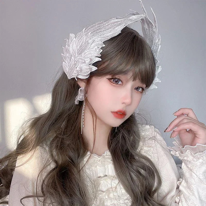 Lolita Barrette Angel Wing Hair Clips Angel Wing