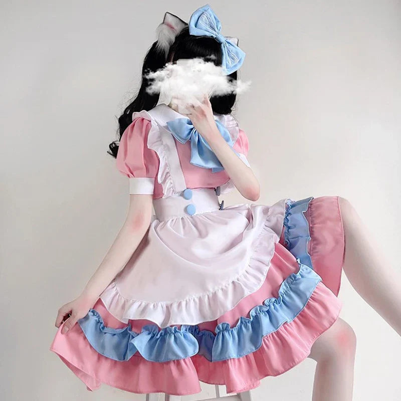 Lolita Dress Maid Dress Plus Size Skirt Cute