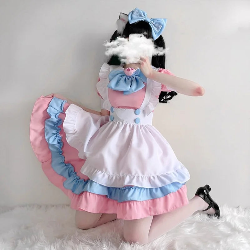Lolita Dress Maid Dress Plus Size Skirt Cute