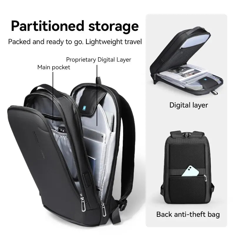 MARK RYDEN Slim Laptop Backpack for Men Business