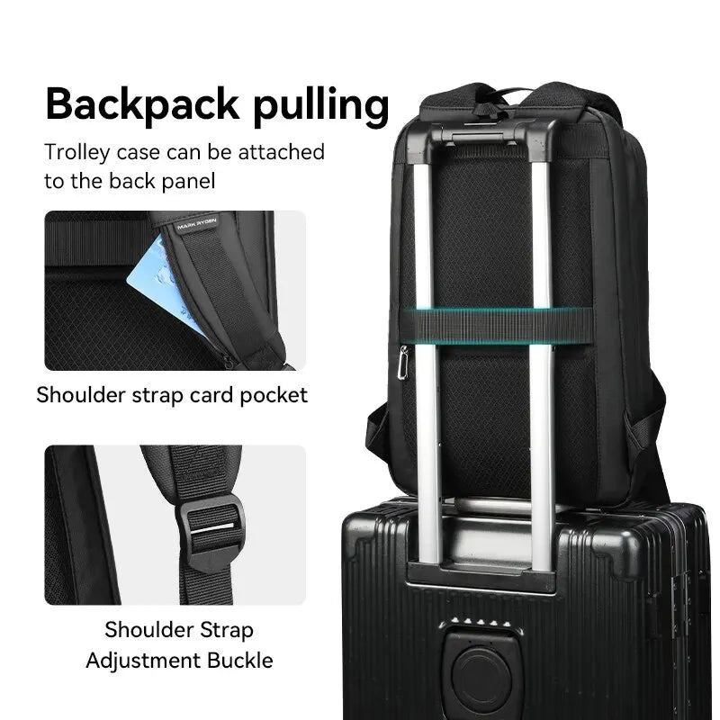 MARK RYDEN Slim Laptop Backpack for Men Business
