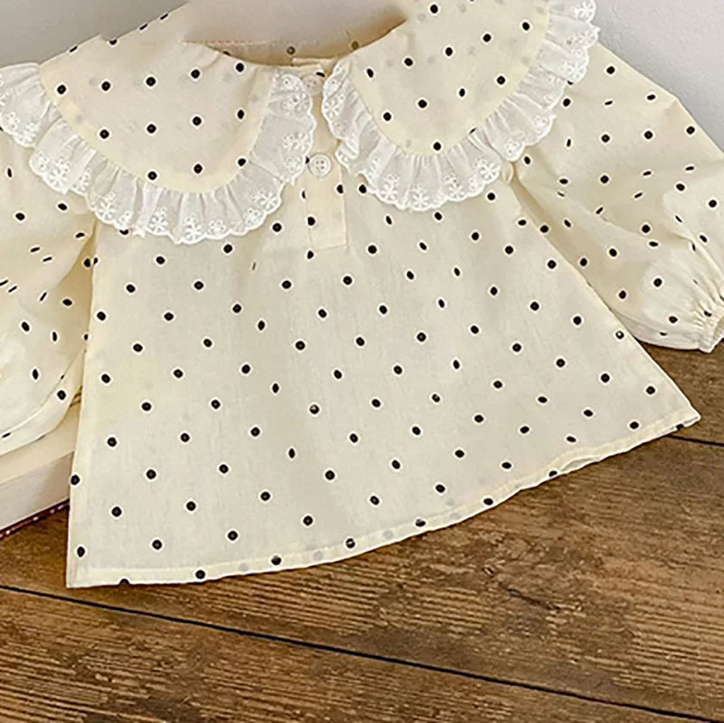 MILANCEL 2023 Spring Baby Clothes Toddler Girls Blouse