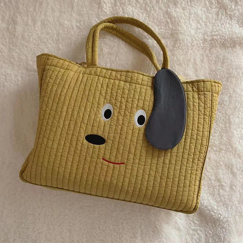 MILANCEL Diaper Bags High Capacity Cotton Storage Travel