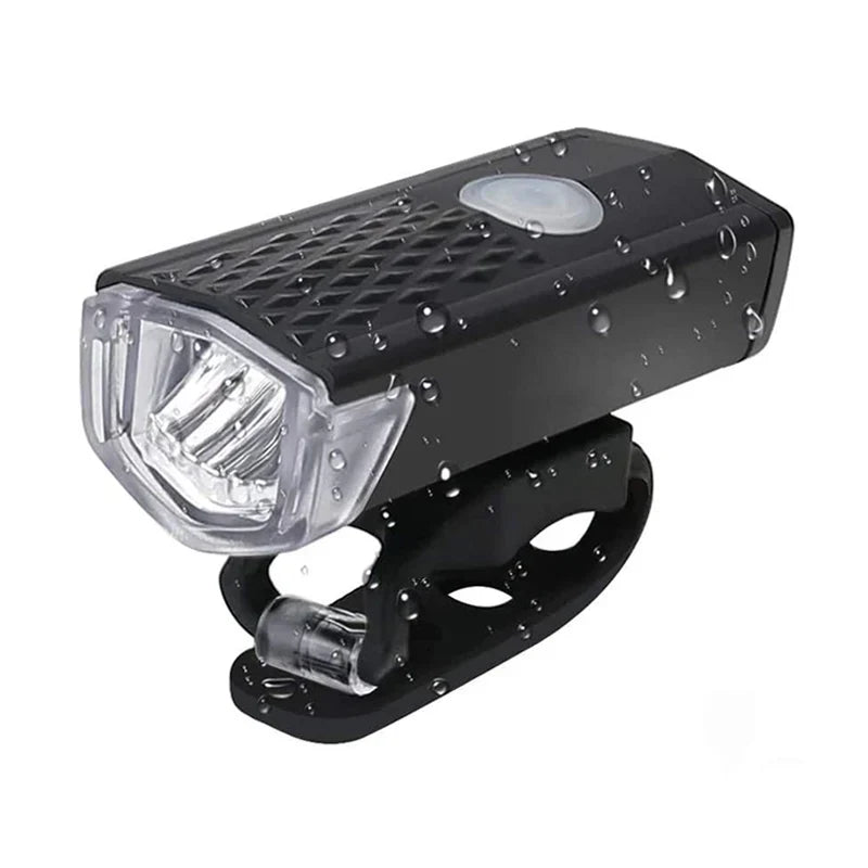 MTB Bike Front Lights USB LED Rechargeable Waterproof