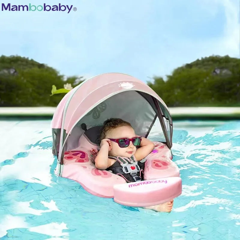 Mambobaby Baby Float Chest Swimming Ring Kids Waist