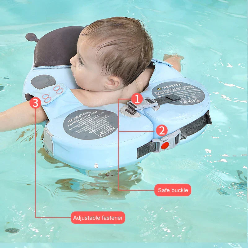 Mambobaby Baby Floater Newest Non-inflatable Waterproof Swimming Float