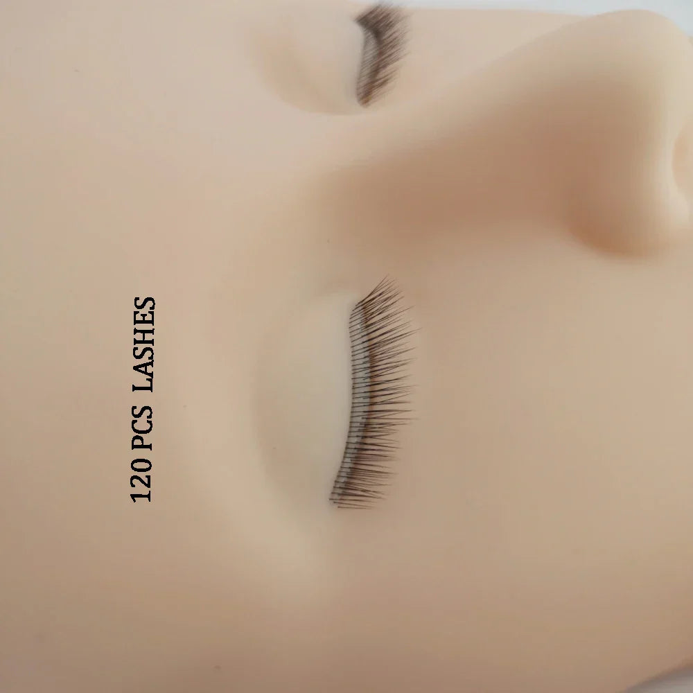 Mannequin Head 4D Eyelash Extension Practice Makeup Accessories