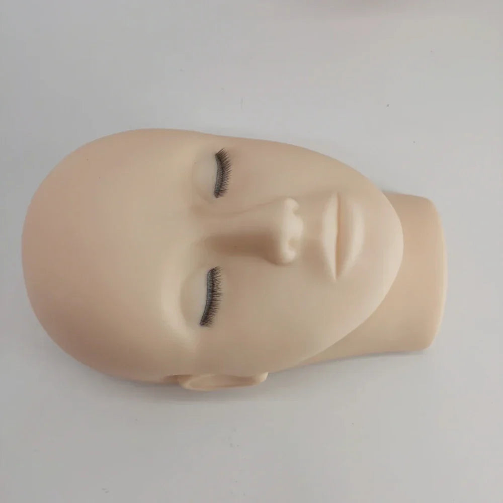 Mannequin Head 4D Eyelash Extension Practice Makeup Accessories