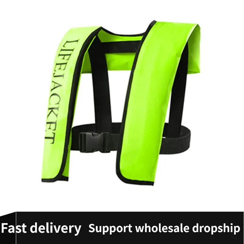 Manual Inflatable Life Jacket Children Adult Life Vest