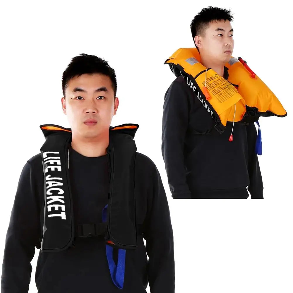 Manual Inflatable Life Jacket Children Adult Life Vest