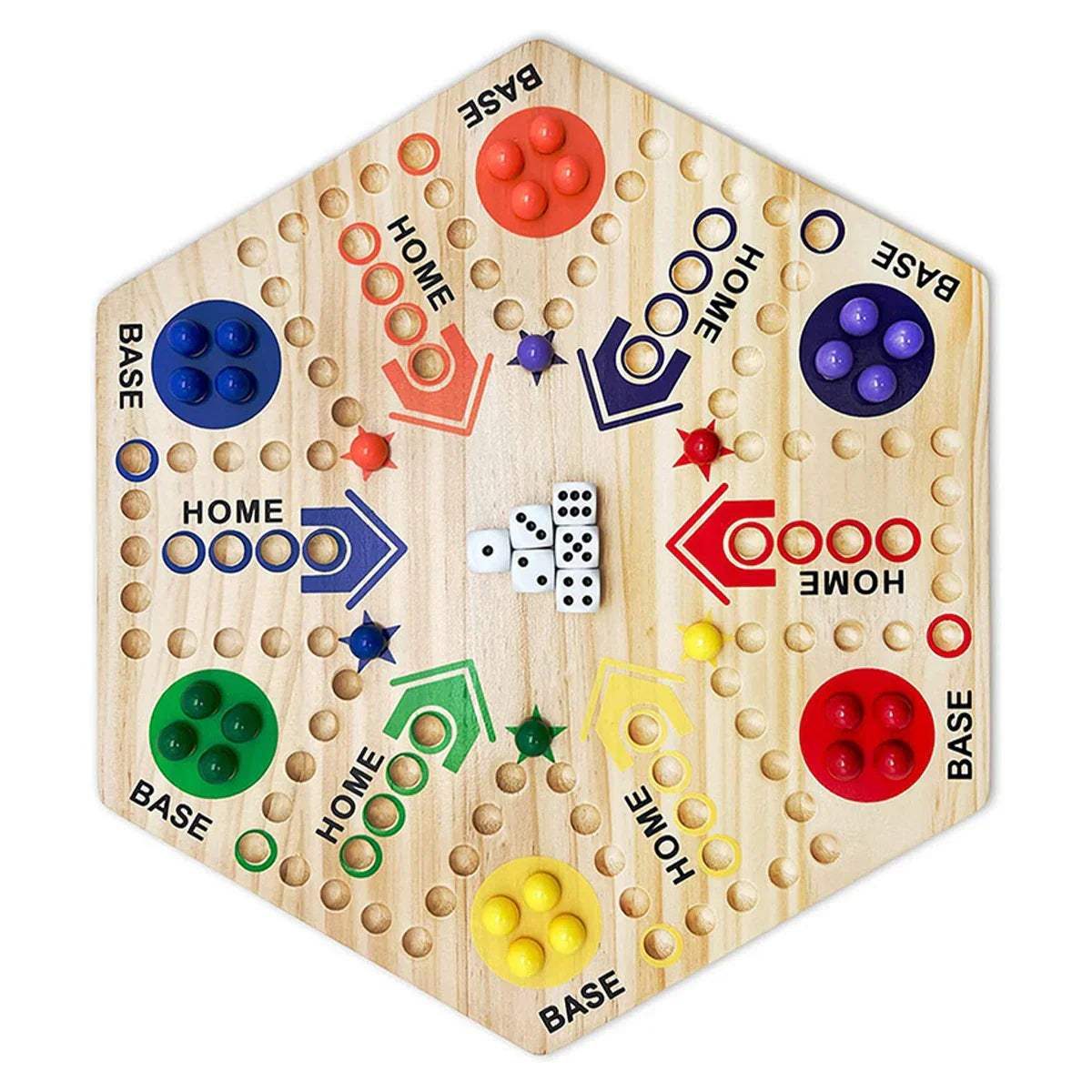 Marbles Board Game Parentchildren Interactive Doublesided Board Game
