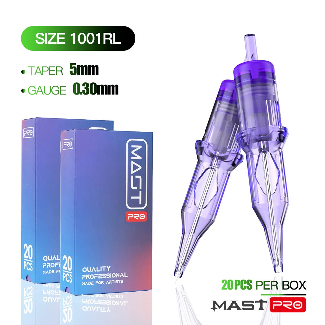Mast Pro Disposable Box of 20pcs Sterile Tattoo