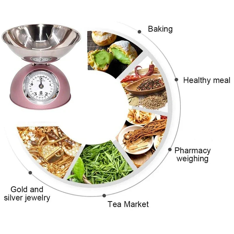 Mechanical Type Restaurant Kitchen Scale Food Weighing Home