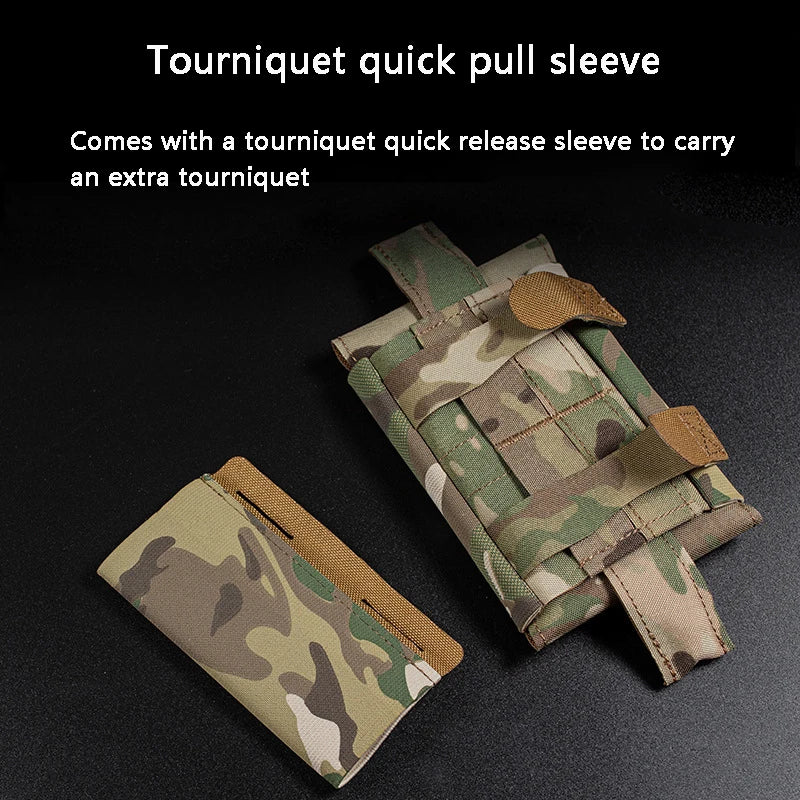 Medical Micro Trauma MED Pouch Tourniquet Holder Survival