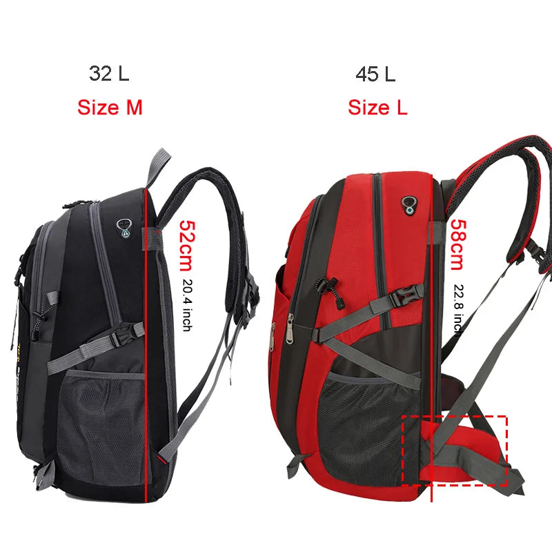 Men Backpack 2023 New Nylon Waterproof Casual Outdoor