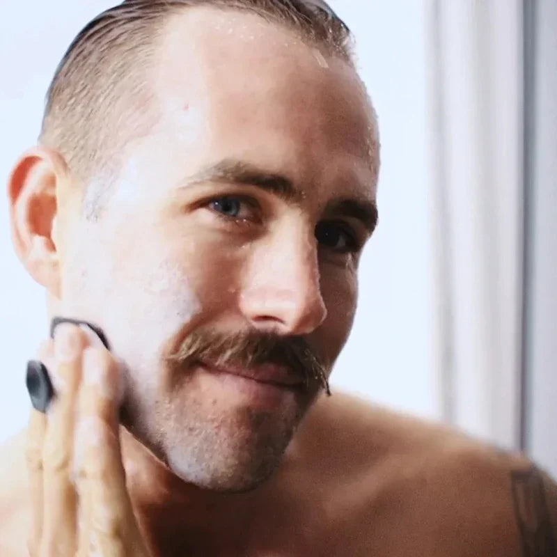 Men Wome Facial Cleaning Scrubber Silicone Miniature Face