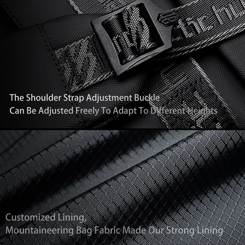 Men's Business Backpack 15.6 Inch Laptop Backpack Multifunctional