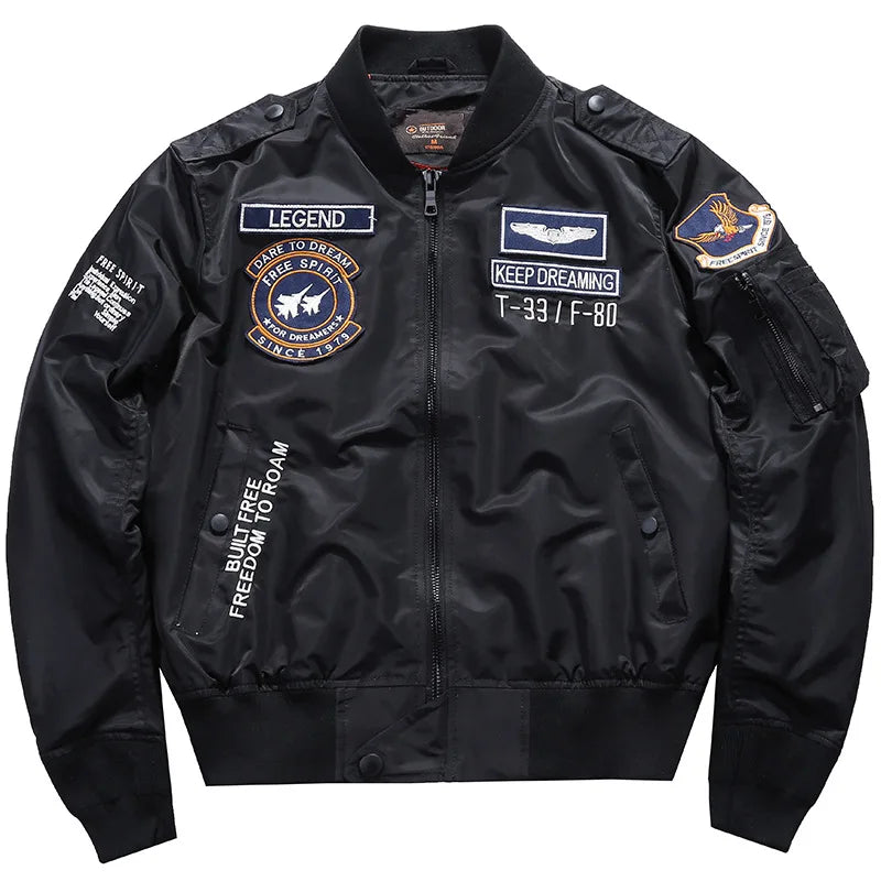 Men's Spring Hip Hop Tactical Army Military Motorcycle