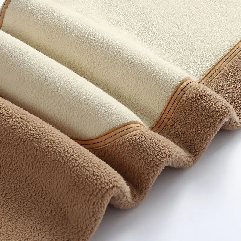 Men's Thermal Pants Stretch Leggings Alpaca Wool Winter