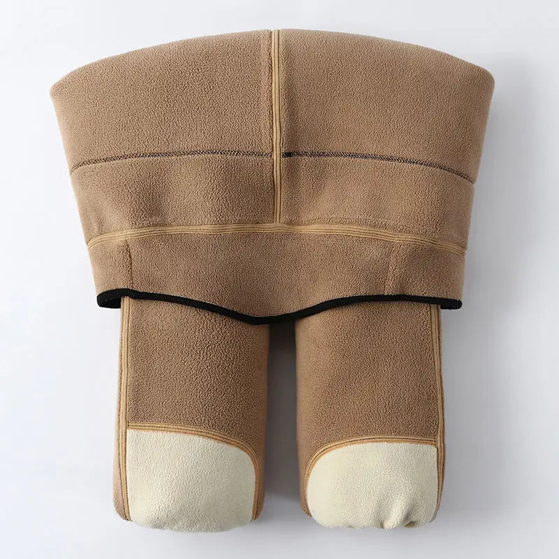 Men's Thermal Pants Stretch Leggings Alpaca Wool Winter