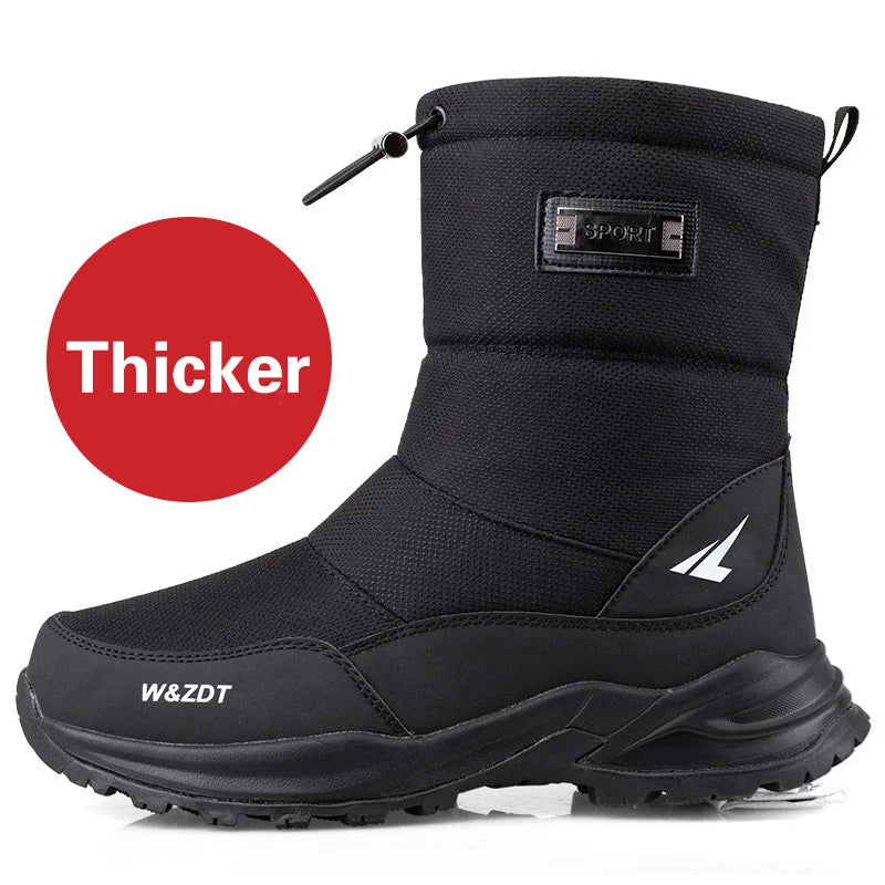Men's Winter Boots 2023 Outdoor Walking Footwear Nonslip