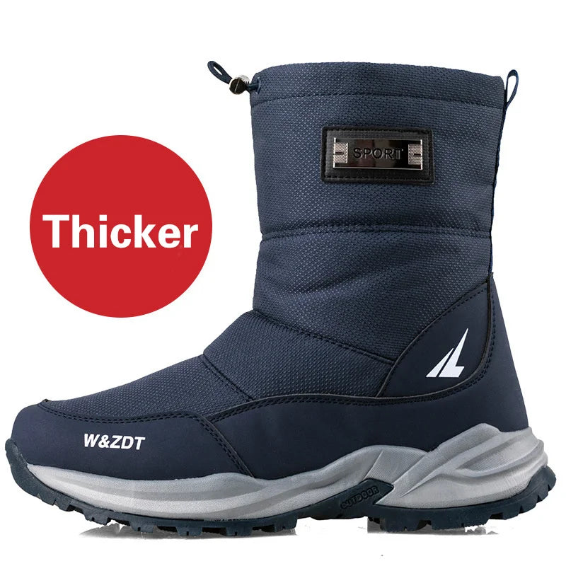 Men's Winter Boots 2023 Outdoor Walking Footwear Nonslip