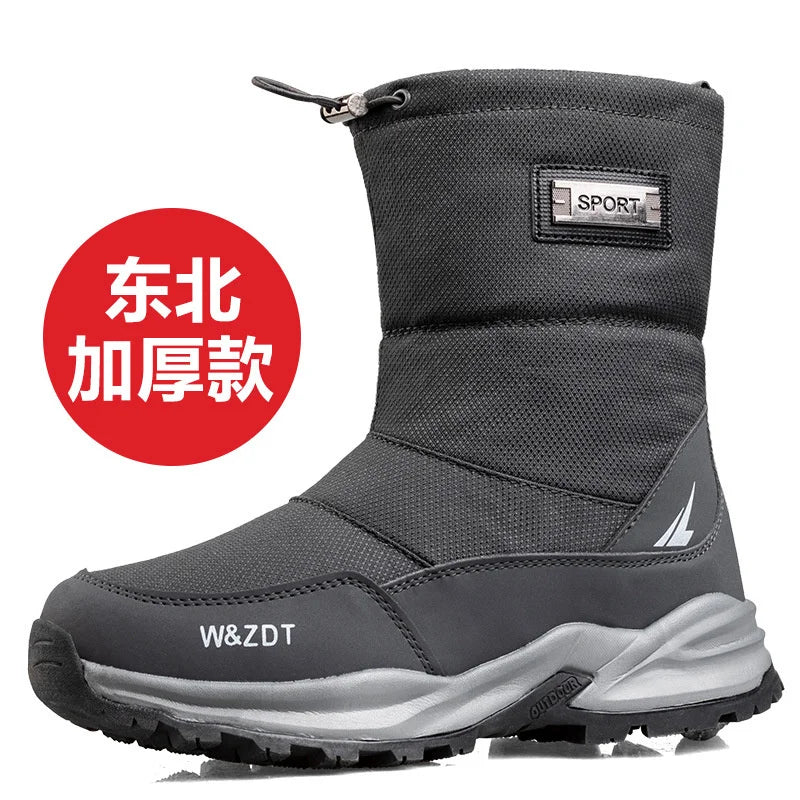 Men's Winter Boots 2023 Outdoor Walking Footwear Nonslip