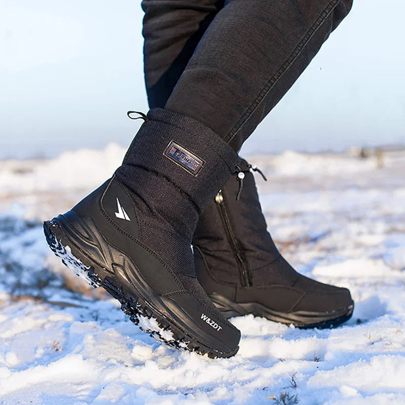 Men's Winter Boots 2023 Outdoor Walking Footwear Nonslip