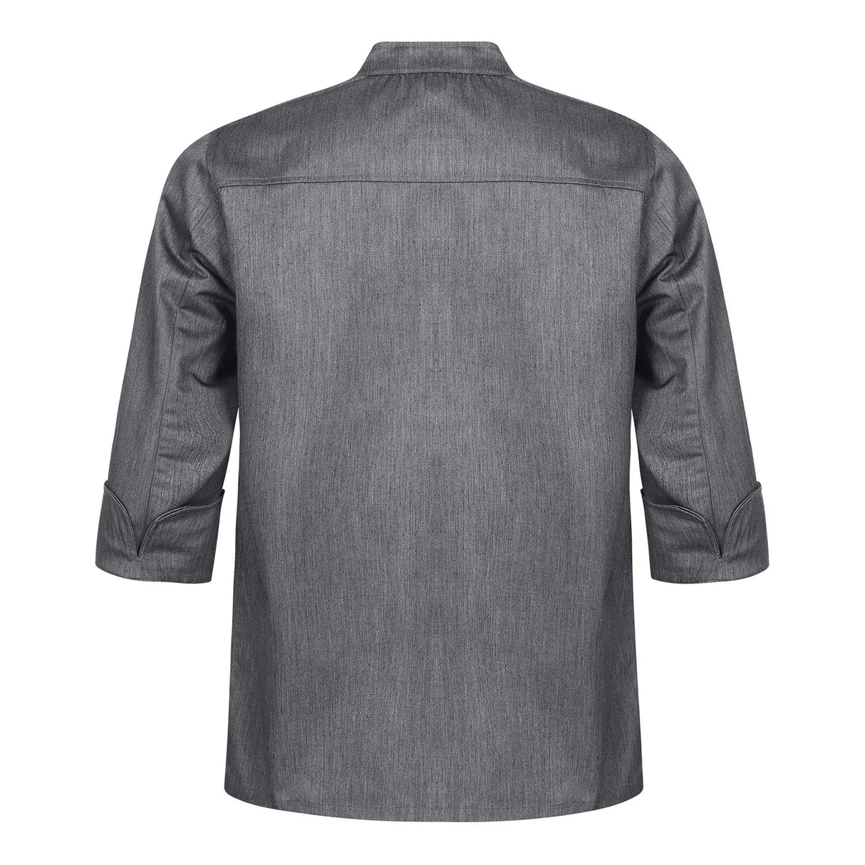 Mens Womens Stylish Chef Jacket Stand Collar Long