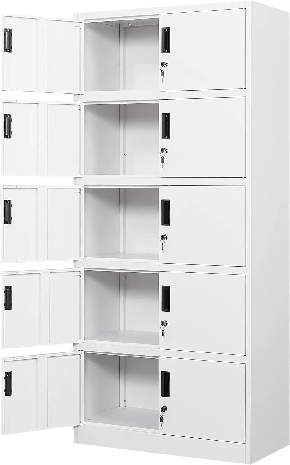Metal Garage Storage Cabinet with Locking Doors and