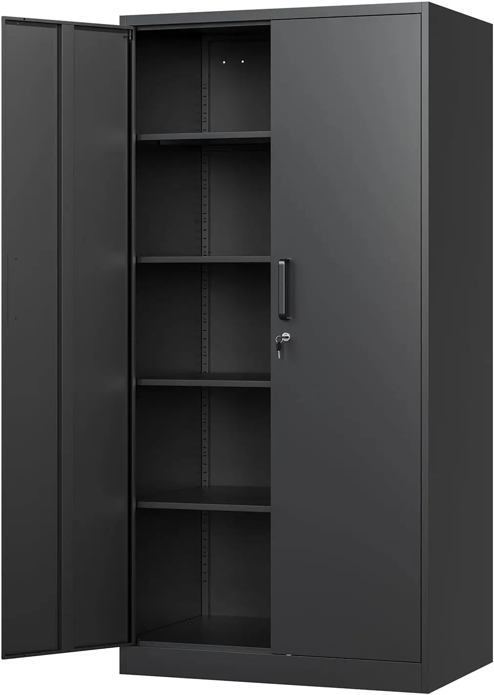 Metal Garage Storage Cabinet with Locking Doors and