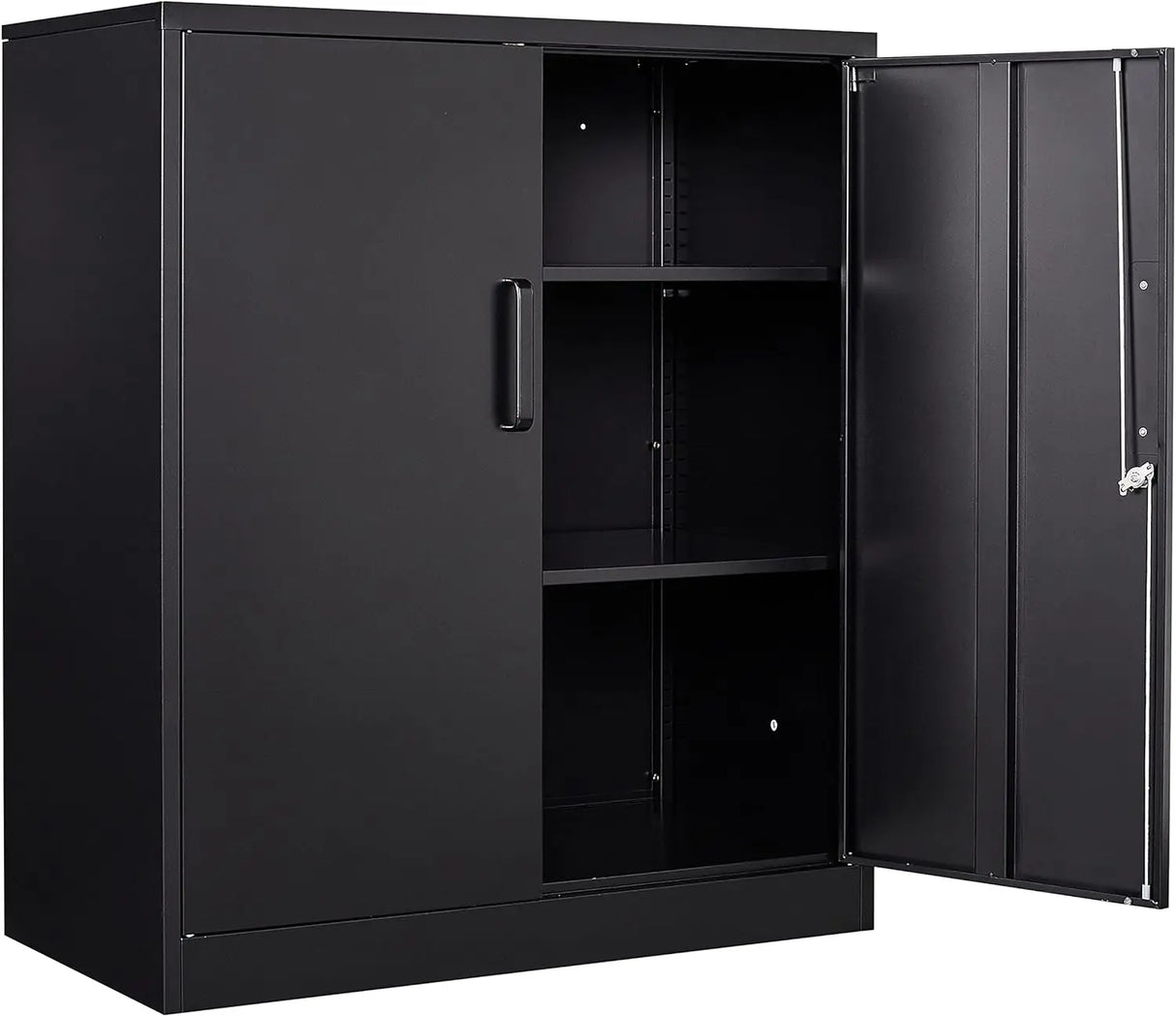 Metal Garage Storage Cabinet with Locking Doors and