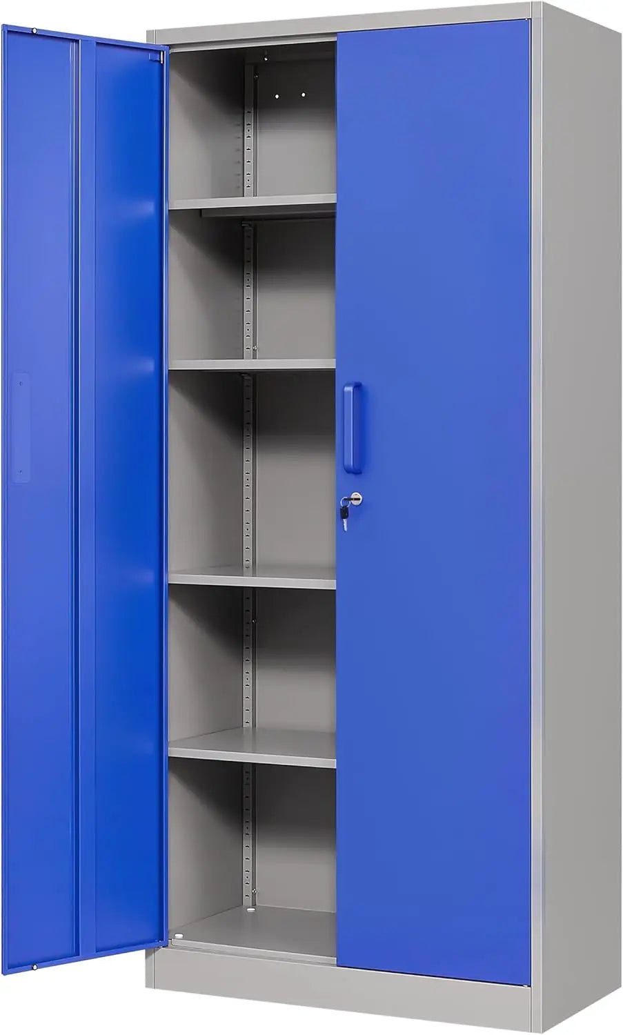 Metal Garage Storage Cabinet with Locking Doors and