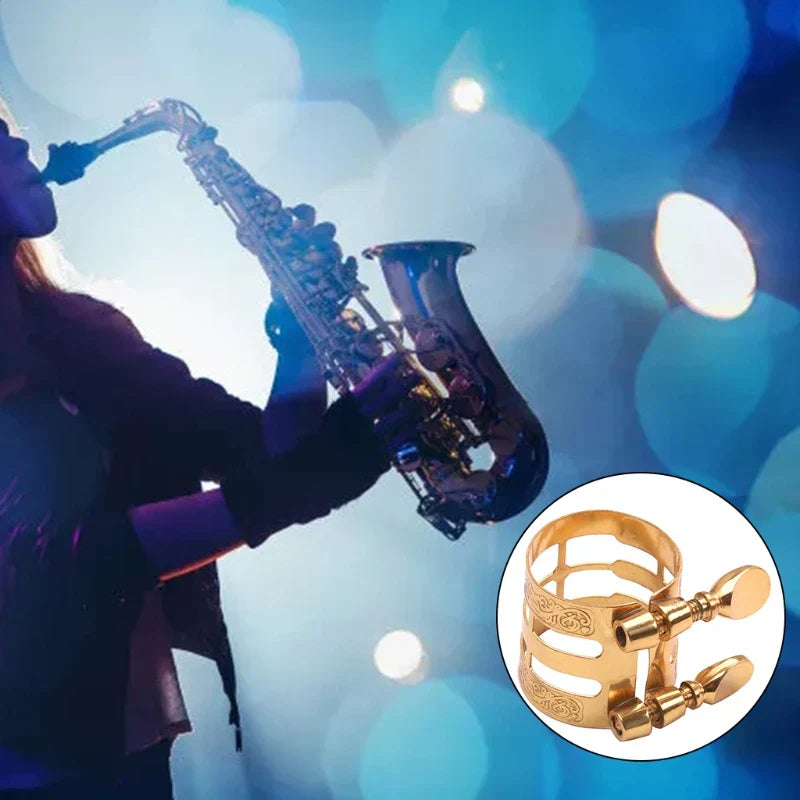 Metal Saxophone Fastener Clip, Alto, Soprano Sax, Ligatures