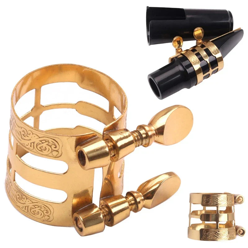 Metal Saxophone Fastener Clip, Alto, Soprano Sax, Ligatures