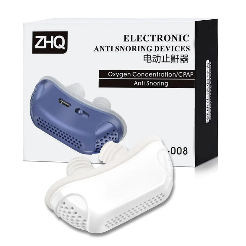 Micro CPAP Electronic Anti Snoring Device Home