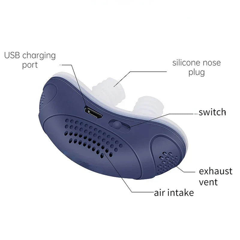 Micro CPAP Electronic Anti Snoring Device Home