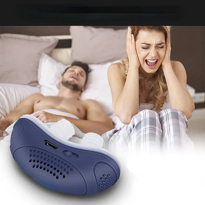 Micro CPAP Electronic Anti Snoring Device Home